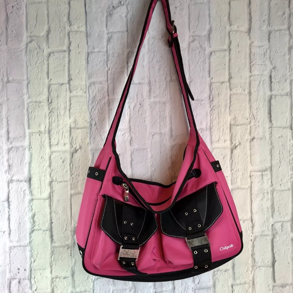 Calpak Travel Bag Pink Heavy Duty